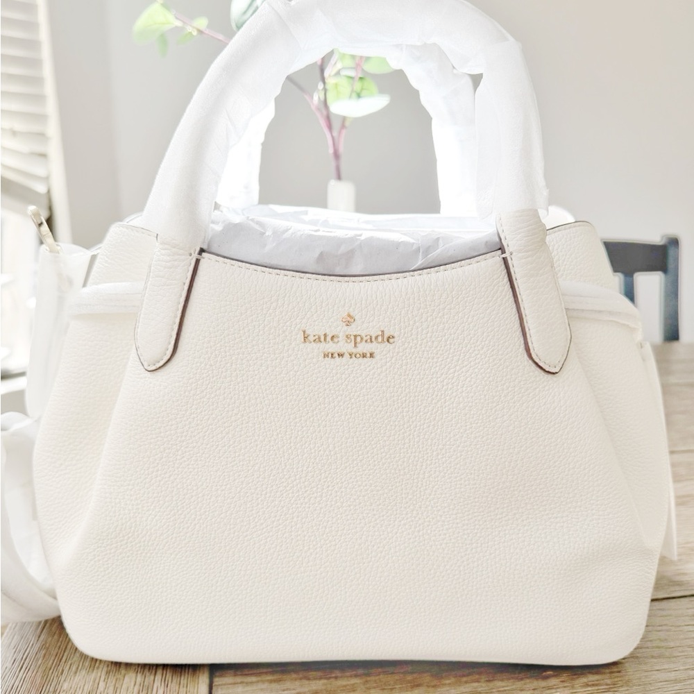 Kate Spade NEW Meringue Dumpling Large Satchel